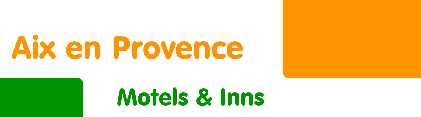 Best motels & inns in Aix en Provence - Rating & Reviews